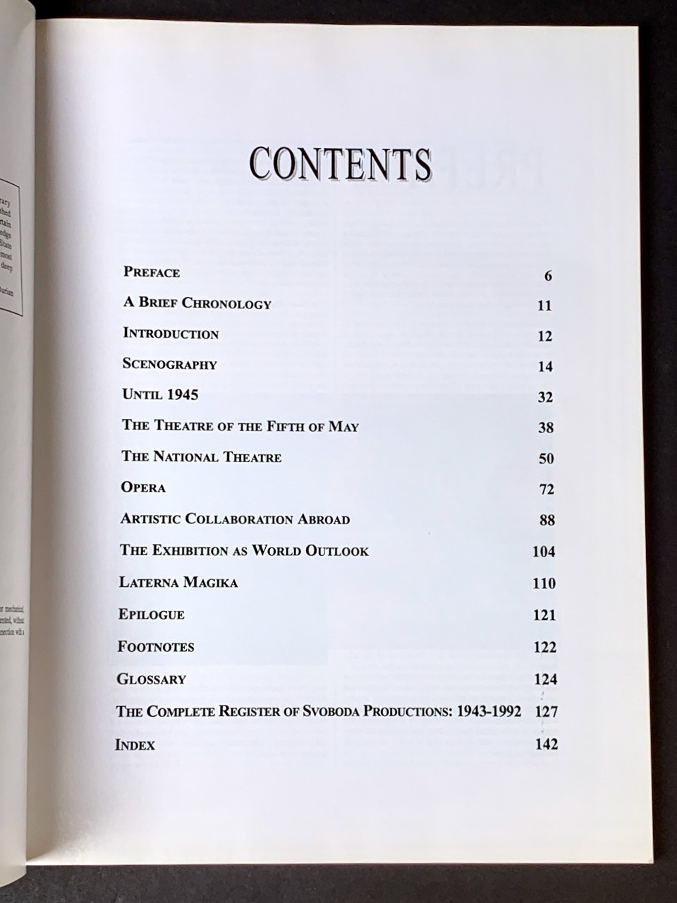 The Secret of Theatrical Space – Josef Svoboda – First Printing – Softcover