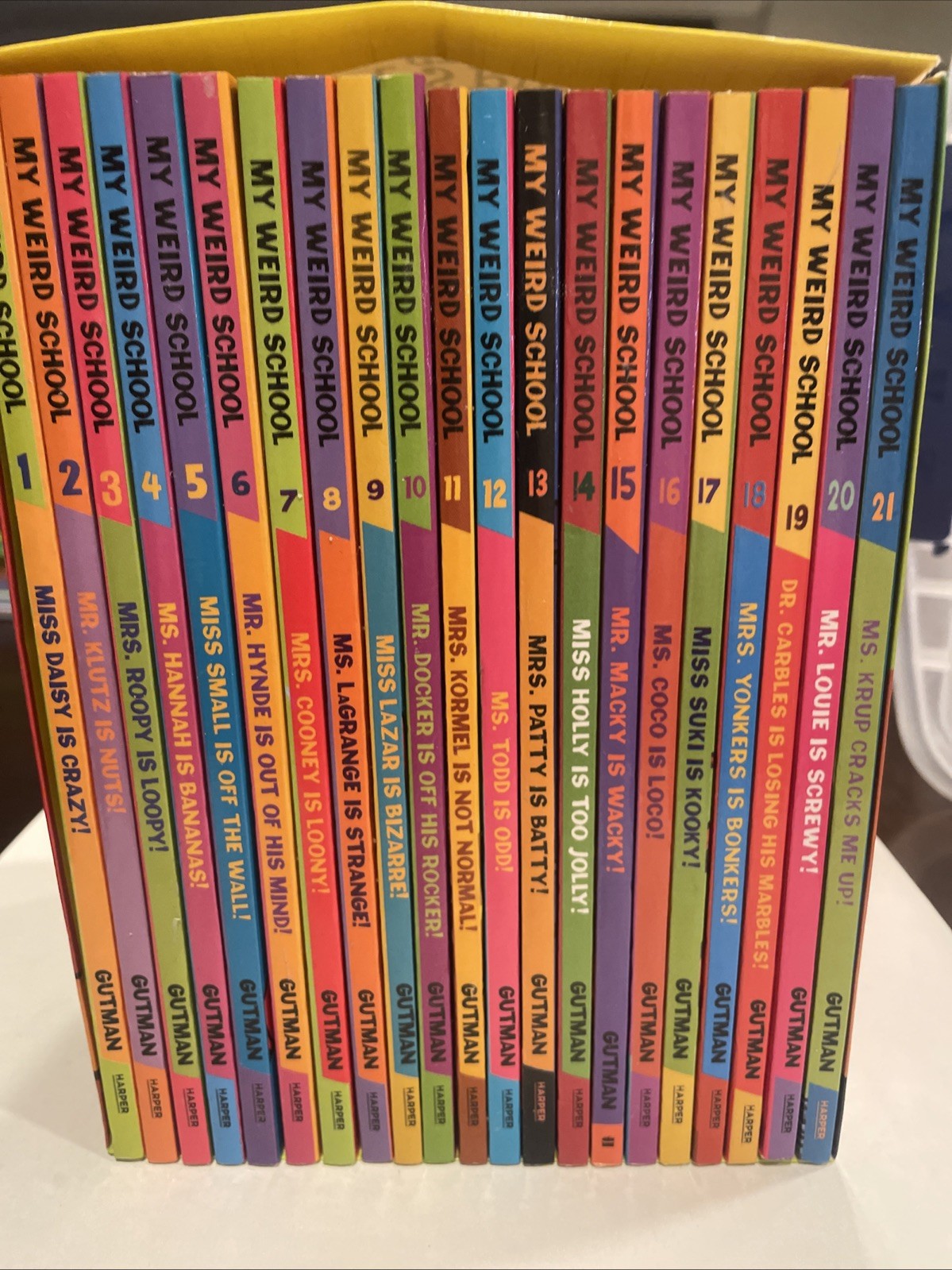 My Weird School 21 Books Box Set By Dan Gutman – Paperback