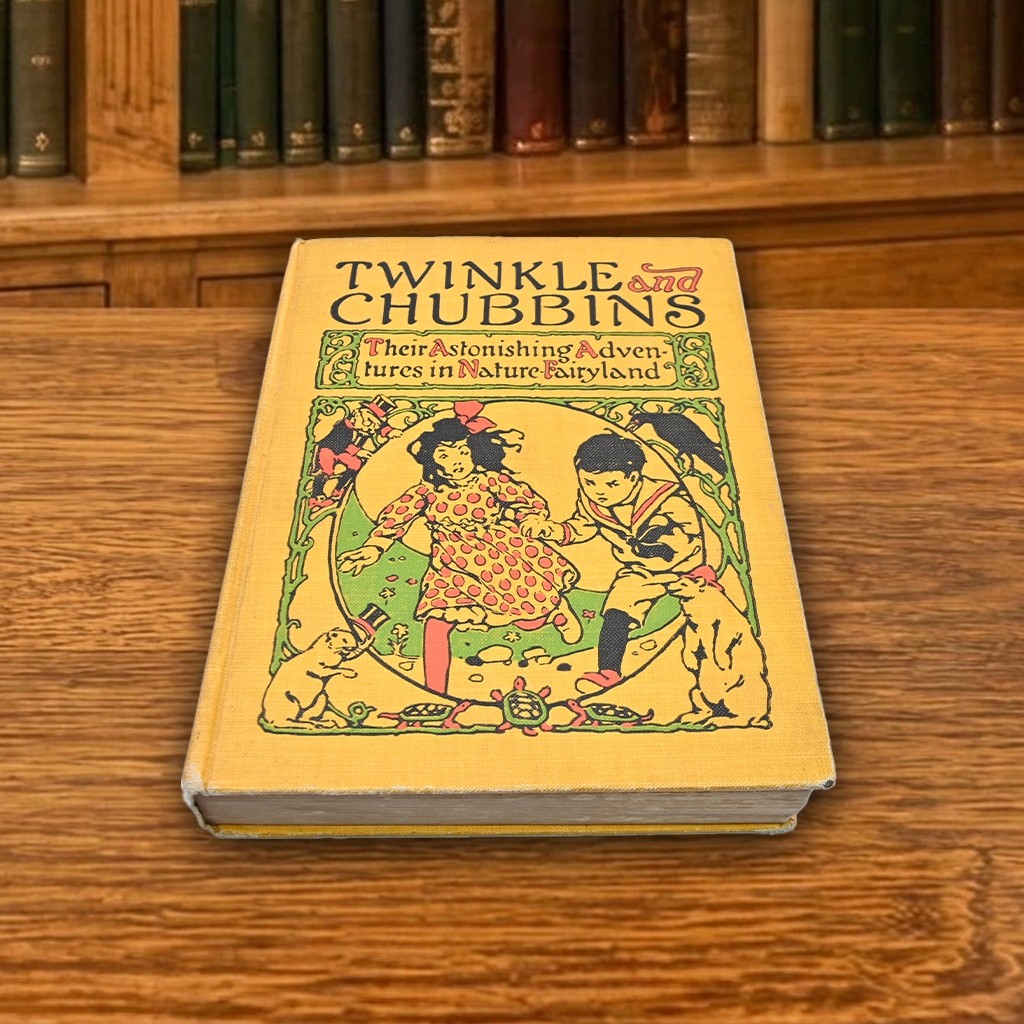 1911 Twinkle & Chubbins Laura Bancroft L. Frank Baum 1st Edition Hardcover RARE