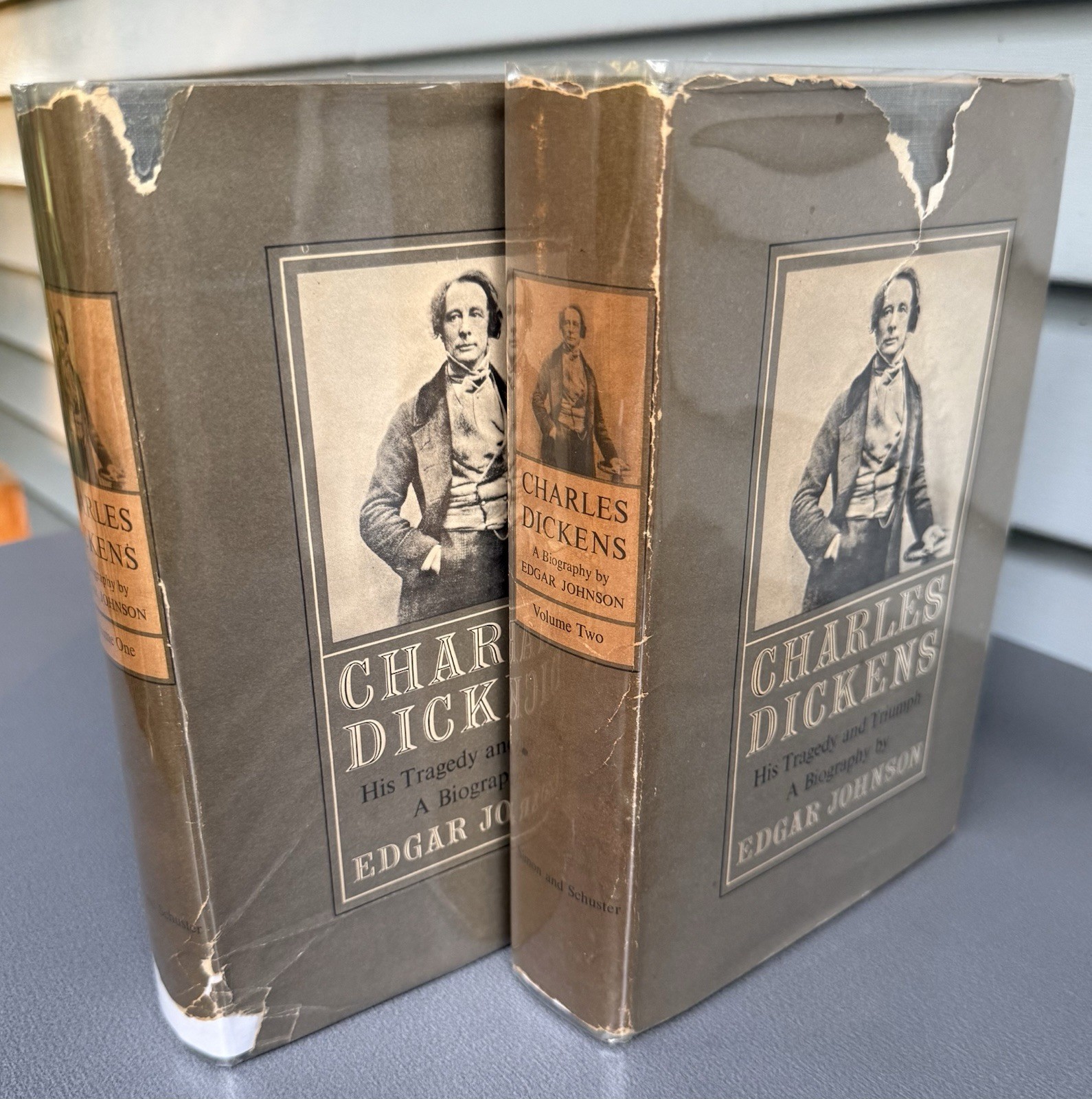 Charles Dickens His Tragedy And Triumph A Biography 1952 Edgar Johnson Vol 1 & 2