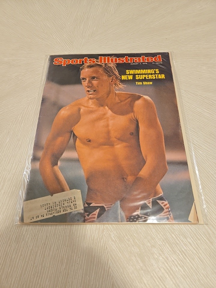 Sports Illustrated Magazine August 4, 1975 Vol 43 #5 Tim Shaw Swimmings New Star
