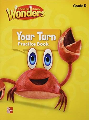 Mcgraw-hill Reading Your Turn Practice Book Grade K – Paperback – GOOD