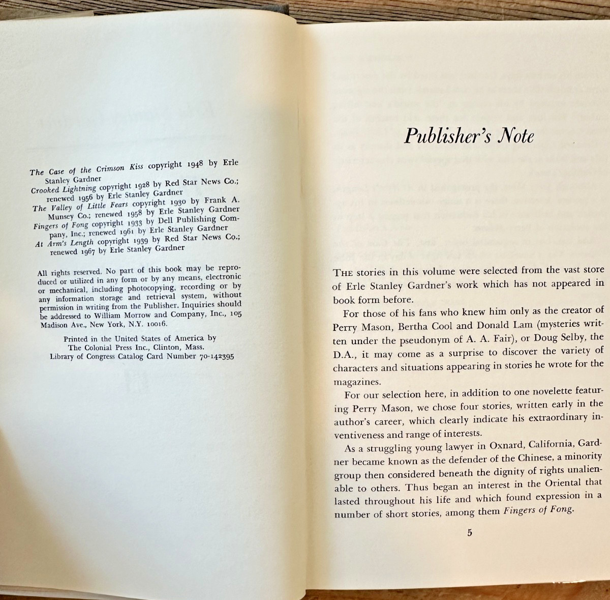 Erle Stanley Gardner 3 First Edition Perry Mason Books Posthumous HC DJ