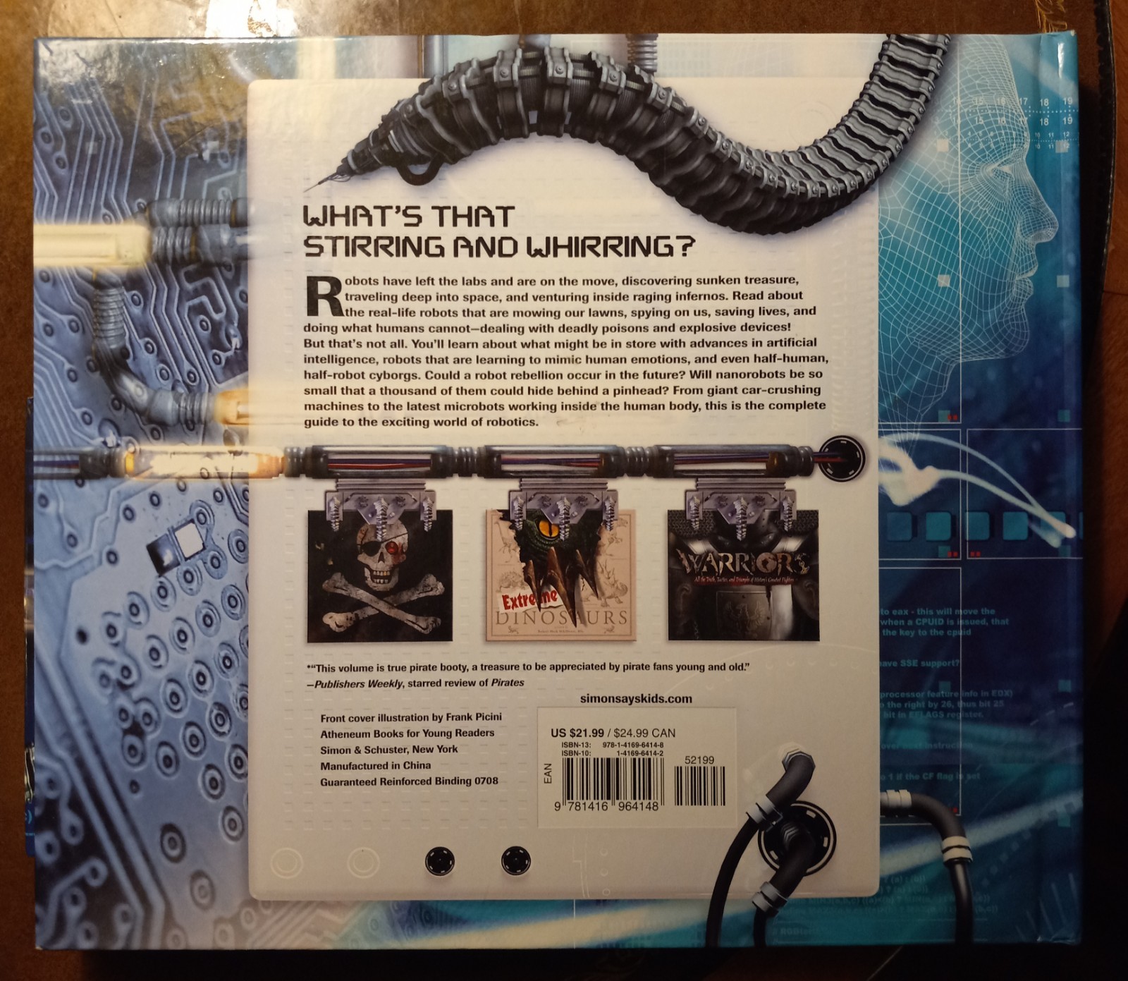 Robots Pop-up Book / Clive Gifford / Simon & Schuster