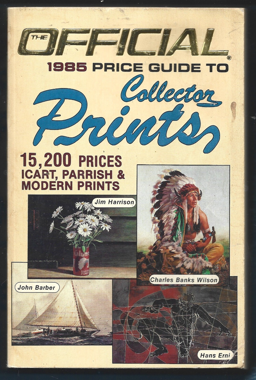 Official 1985 Price Guide to Collector Prints PB-Ruth M. Pollard-564 pages-6th