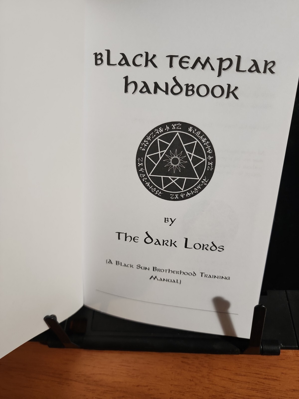 Black Templar Handbook