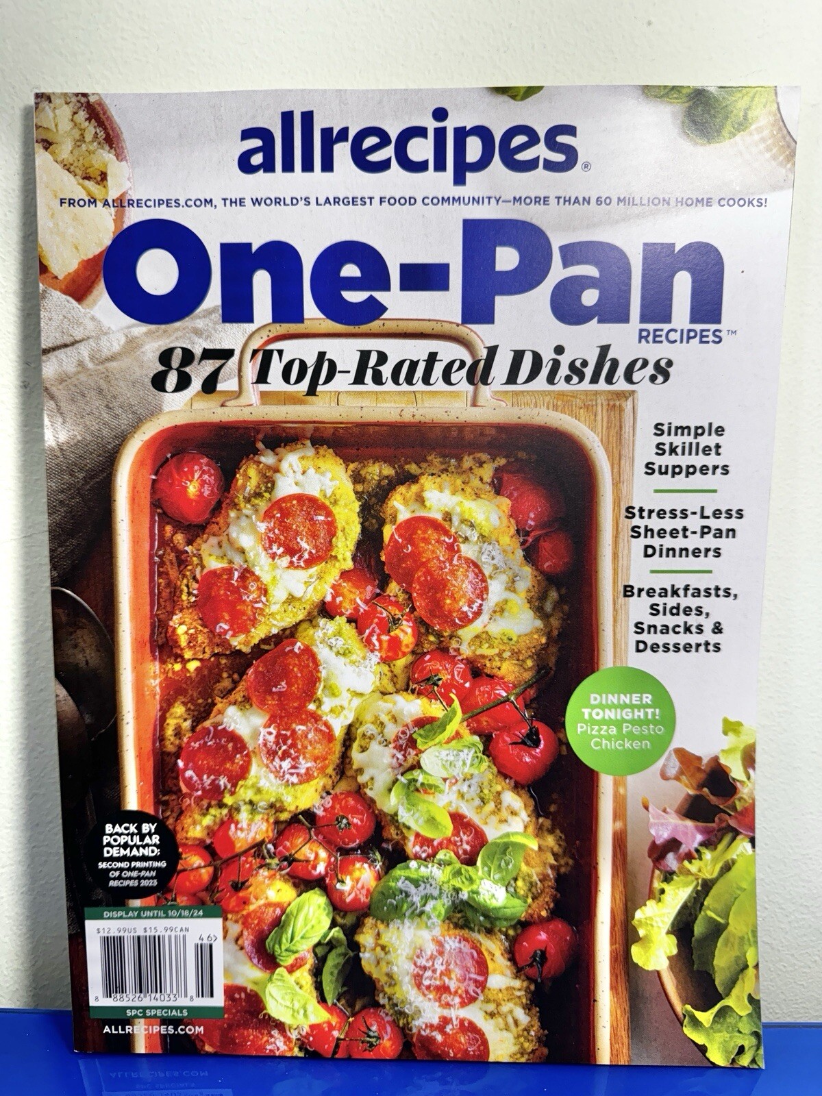 Allrecipes One-Pan Magazine Back By Popular Demand Second Printing
