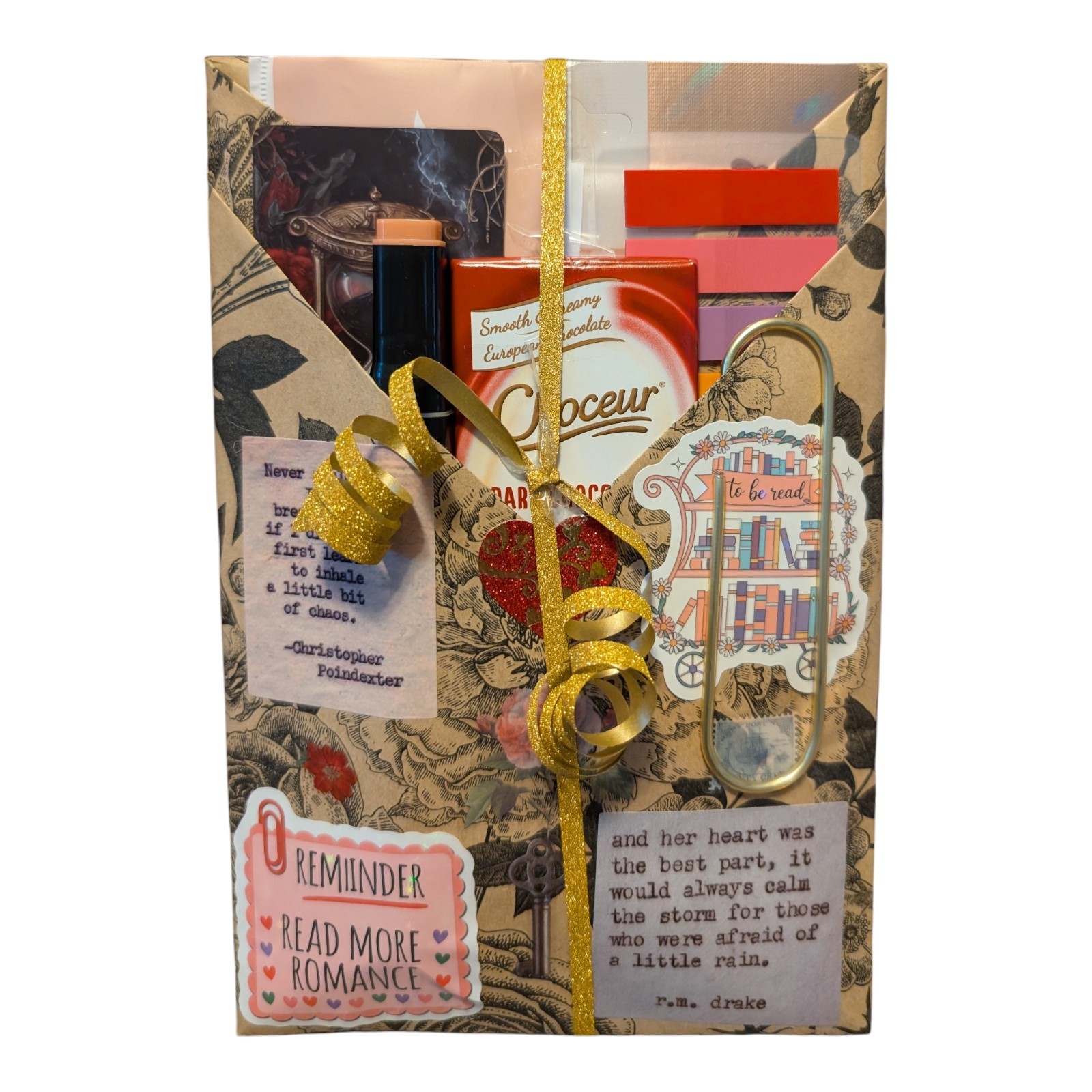Enchanted Escape: Blind Date With A Book, Tea, Candy Bookmark More Booktok