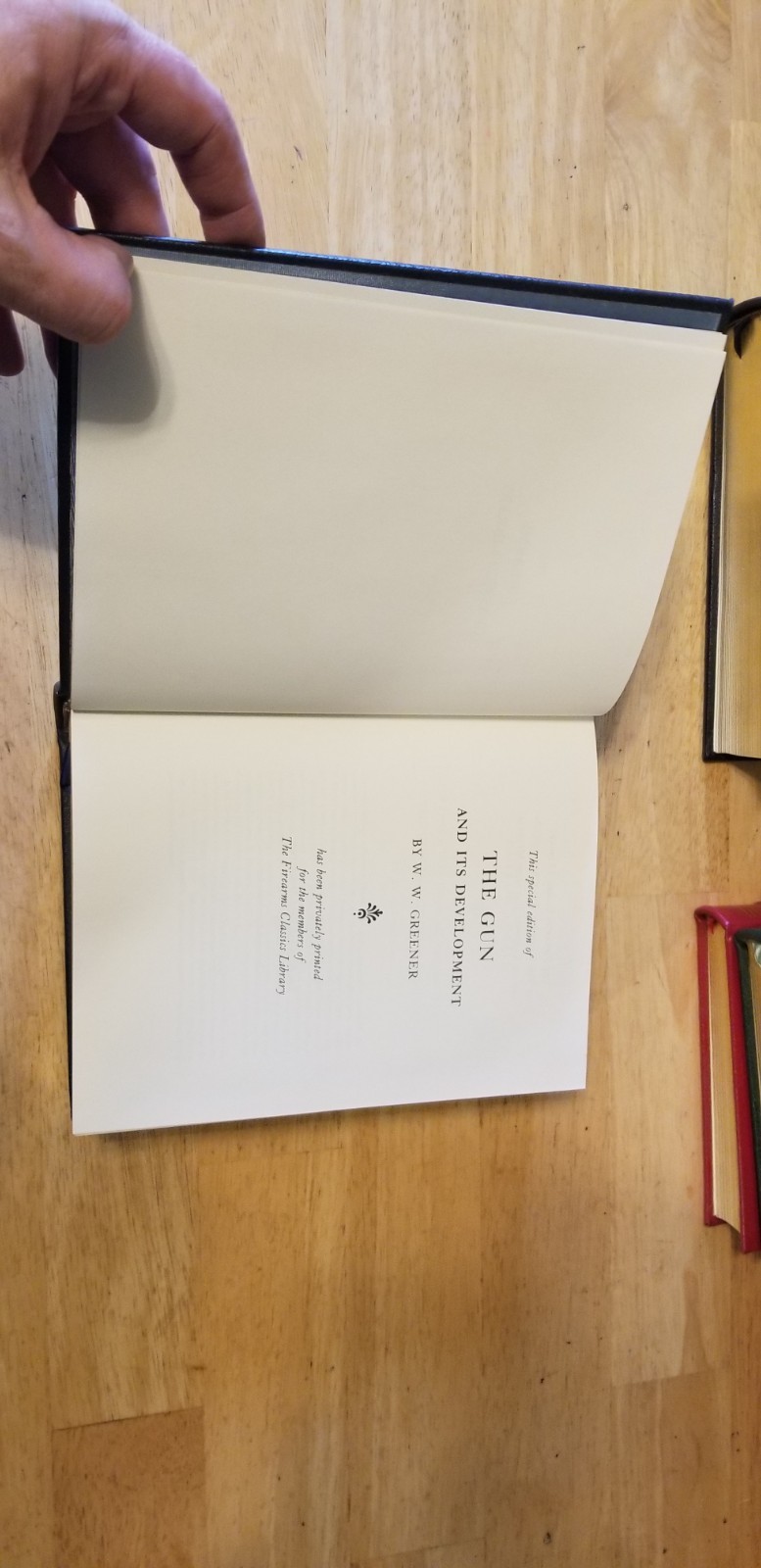 Firearms Classic Library Collection-Lot Of 6 Leather-bound Books