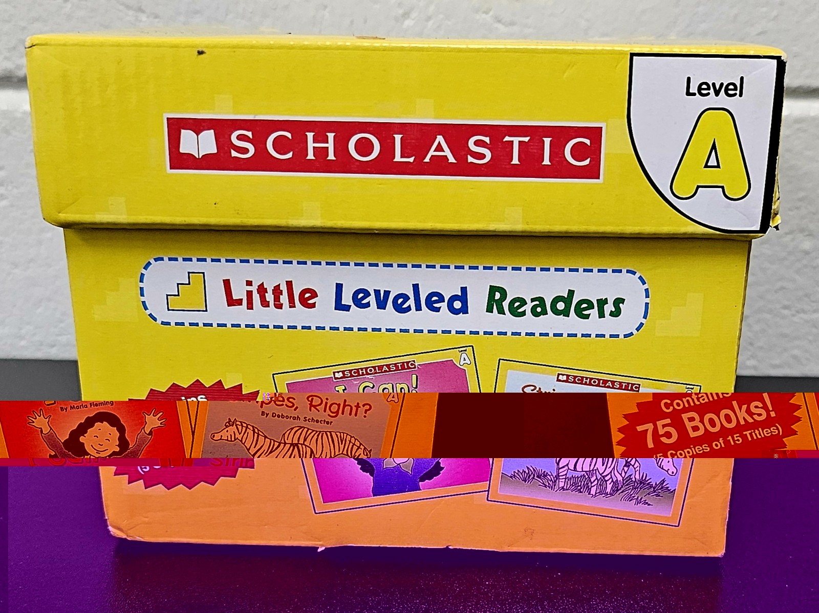 Scholastic Little Leveled Readers Level A Homeschooling Boxed Set