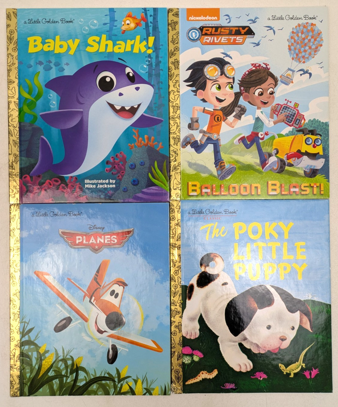 Little Golden Books Mixed Lot Of 35 Modern ~ Star Wars Marvel Biography Disney