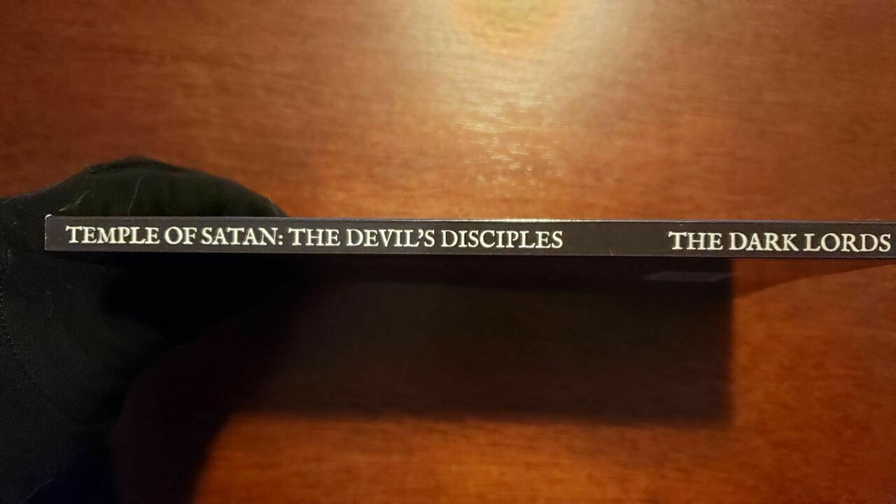 Theistic Satanic Devil Worshipping Book: Temple of Satan – White Pentagram Book
