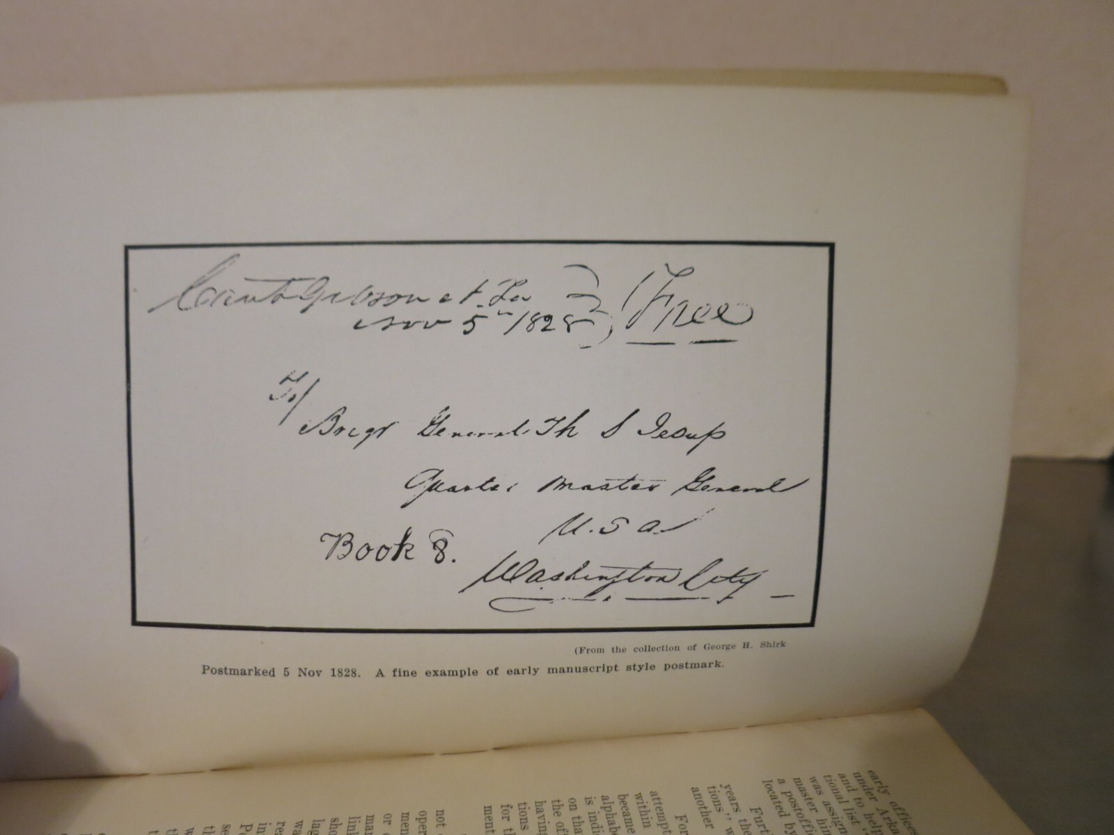 FIRST POST OFFICES WITHIN BOUNDRIES OF OKLAHOMA 1948 61 PAGES BOOKLET