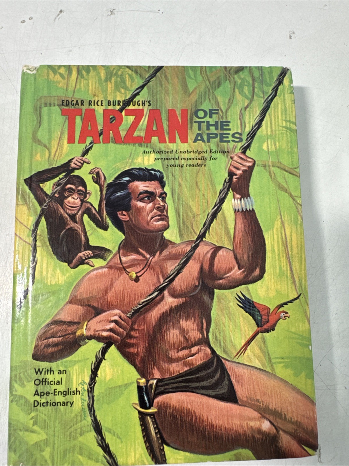 Tarzan of the Apes by Burroughs | 1964 1st Whitman HC