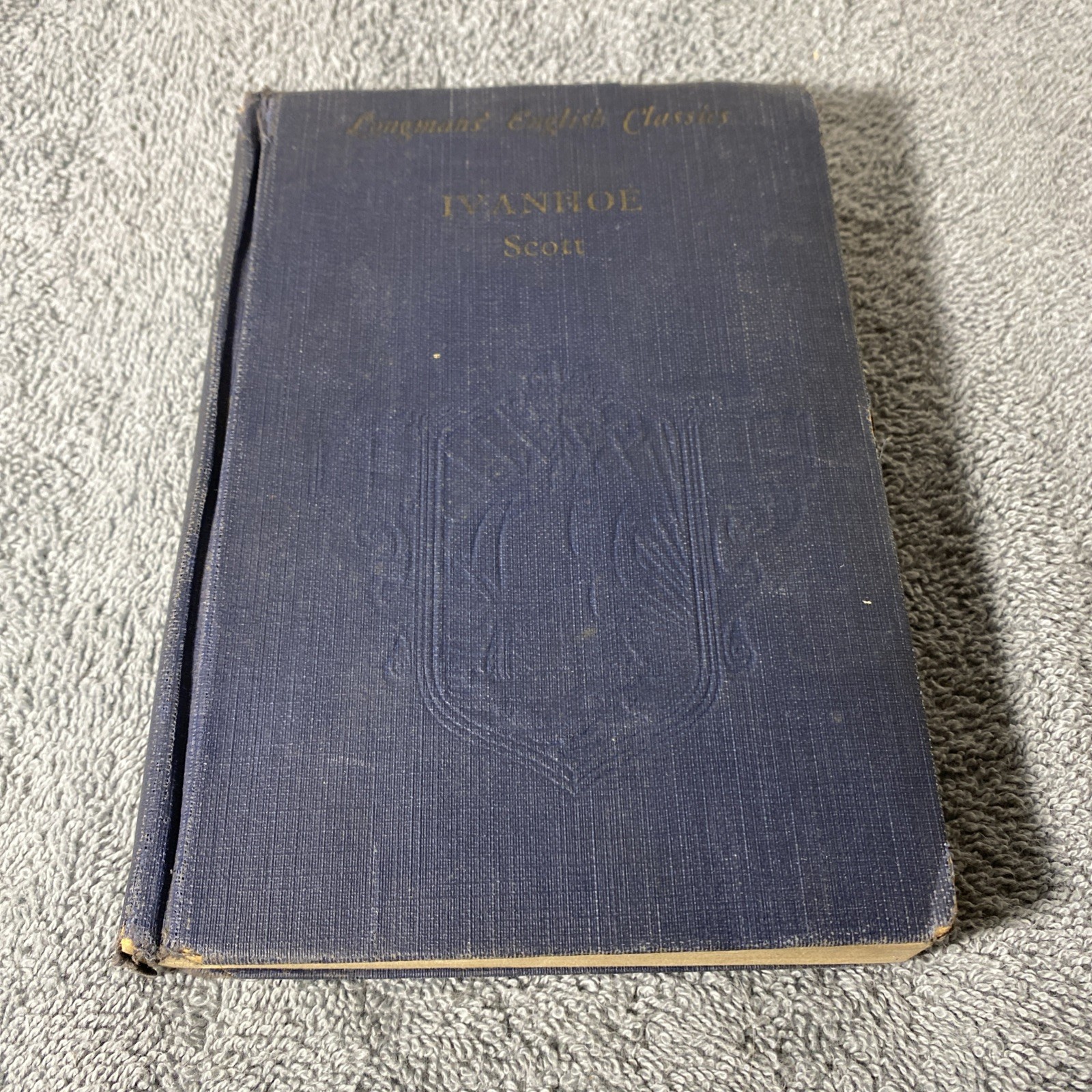 Ivanhoe Scott Book – Bliss Perry A.M. Longmans’ English Classics 1928 Antique HC