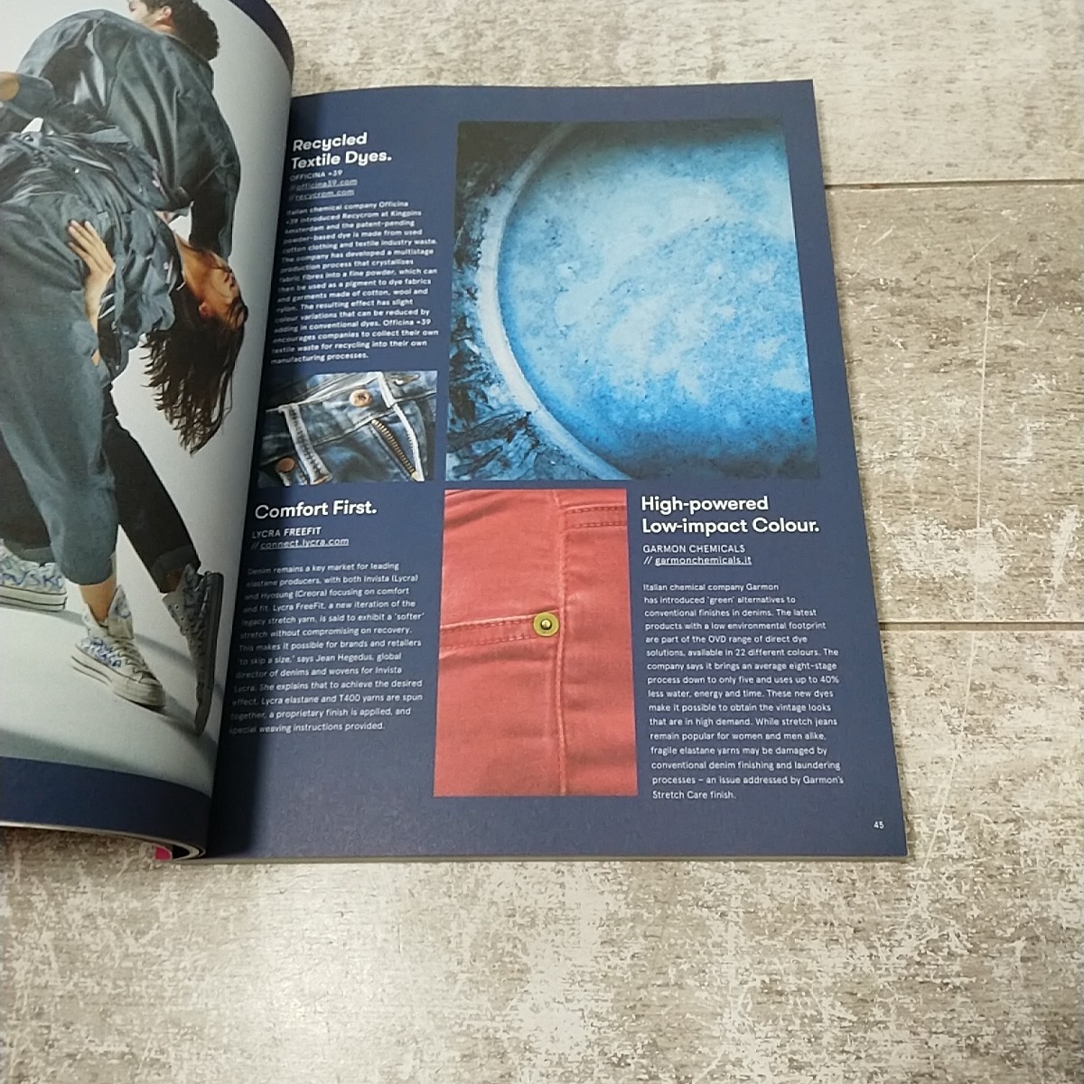 View 2 Two (Textile Magazine Issue 26) Spring Summer 2020 Denim Sport Leisure
