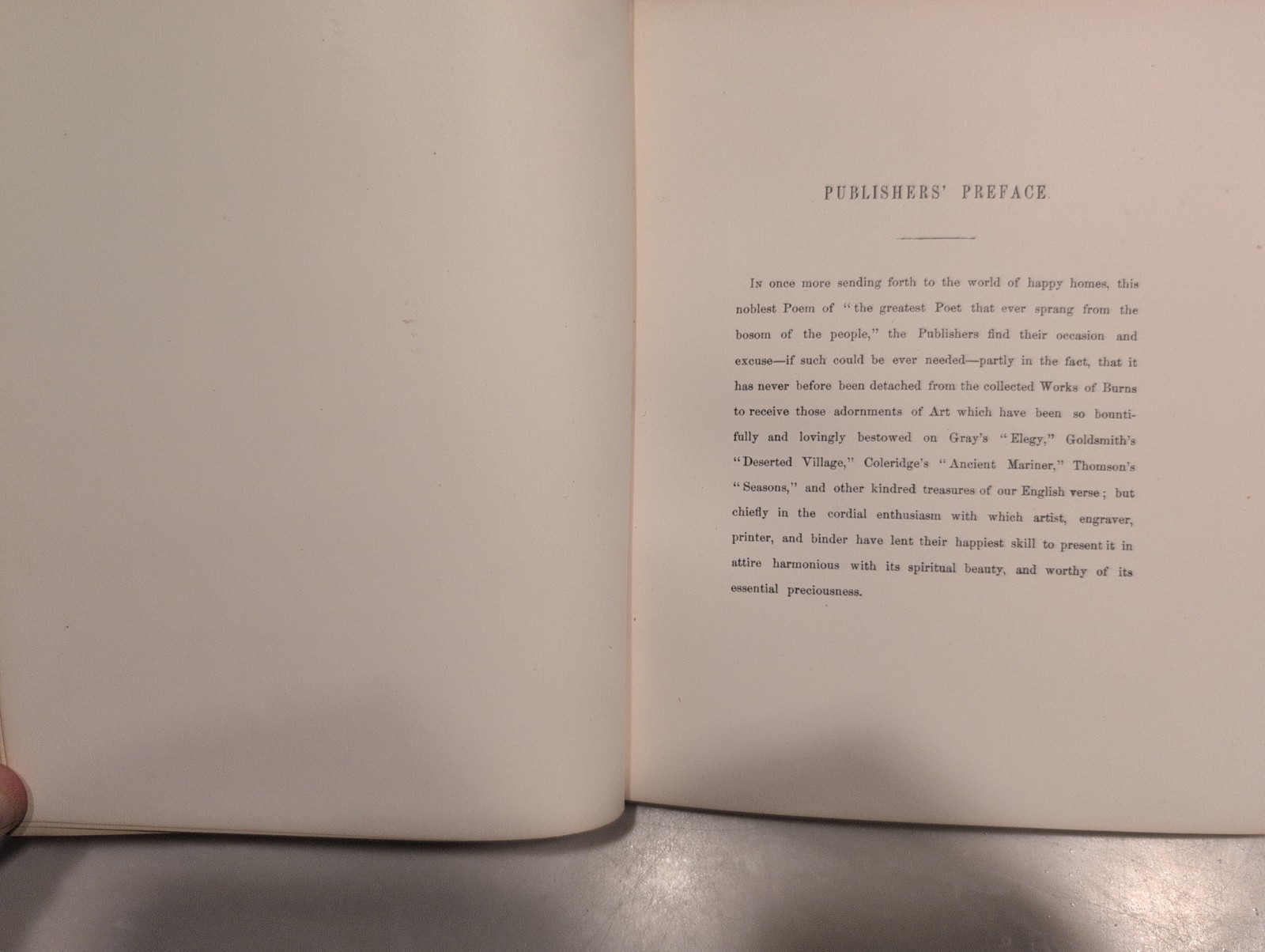 Cotter’s Saturday Night by Robert Burns 1800s Antique Illustrated F.A. Chapman