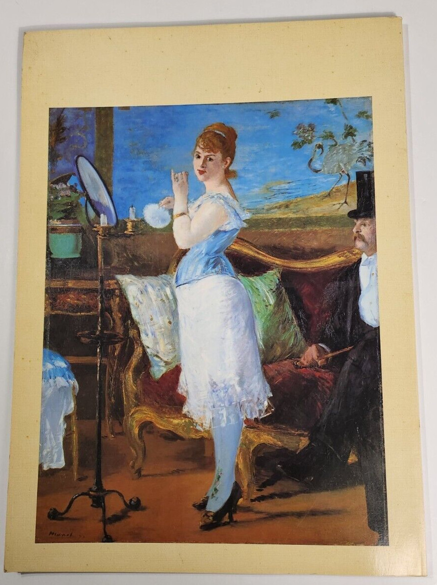25 Impressionist Masterpieces Frank Getlein 1981 Harry N. Abrams, Inc. VTG TPB