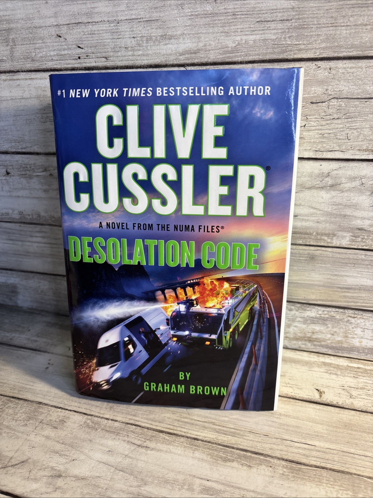 Clive Cussler Desolation Code by Graham Brown (2024, Hardcover) The Numa Files