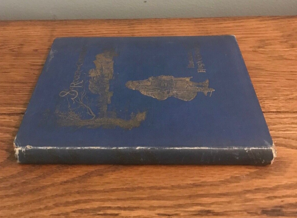 Antique Vintage 1886 Days with Sir Roger De Coverley Book Awesome Illustrations!