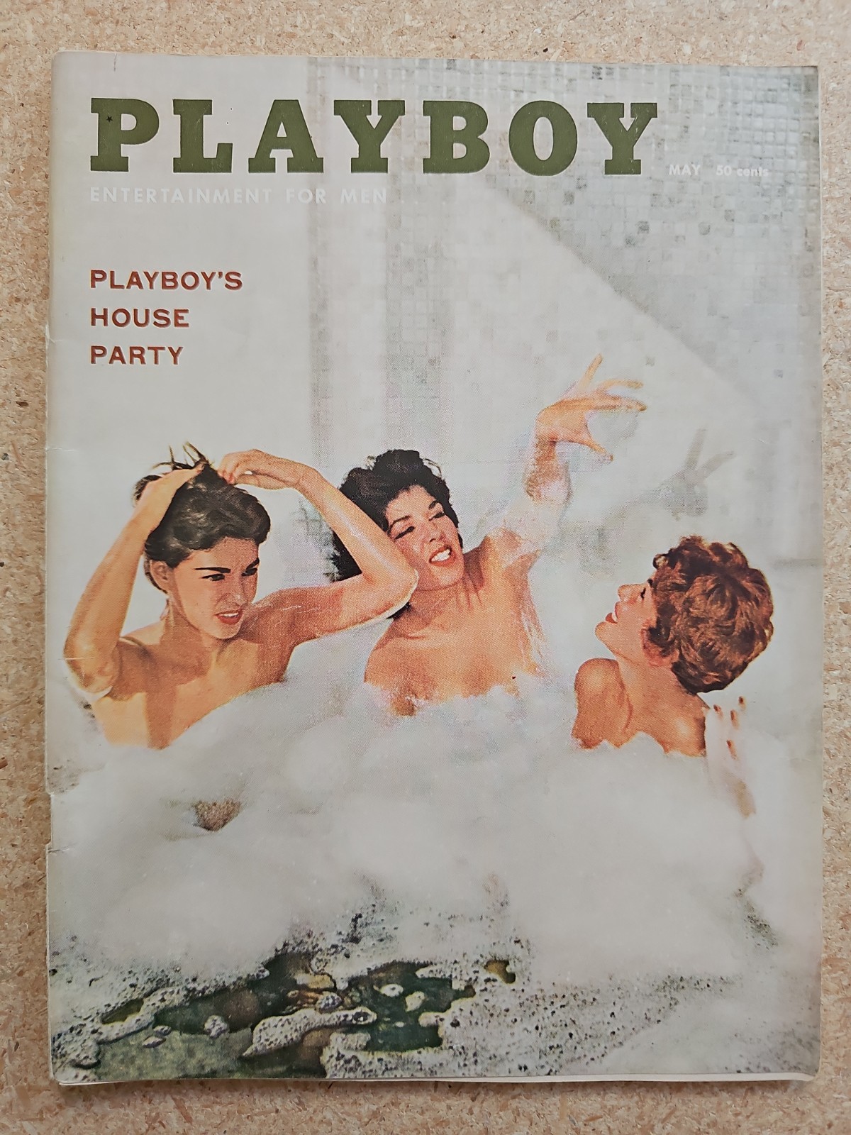 Playboy Magazine May 1959 CINDY FULLER House Party