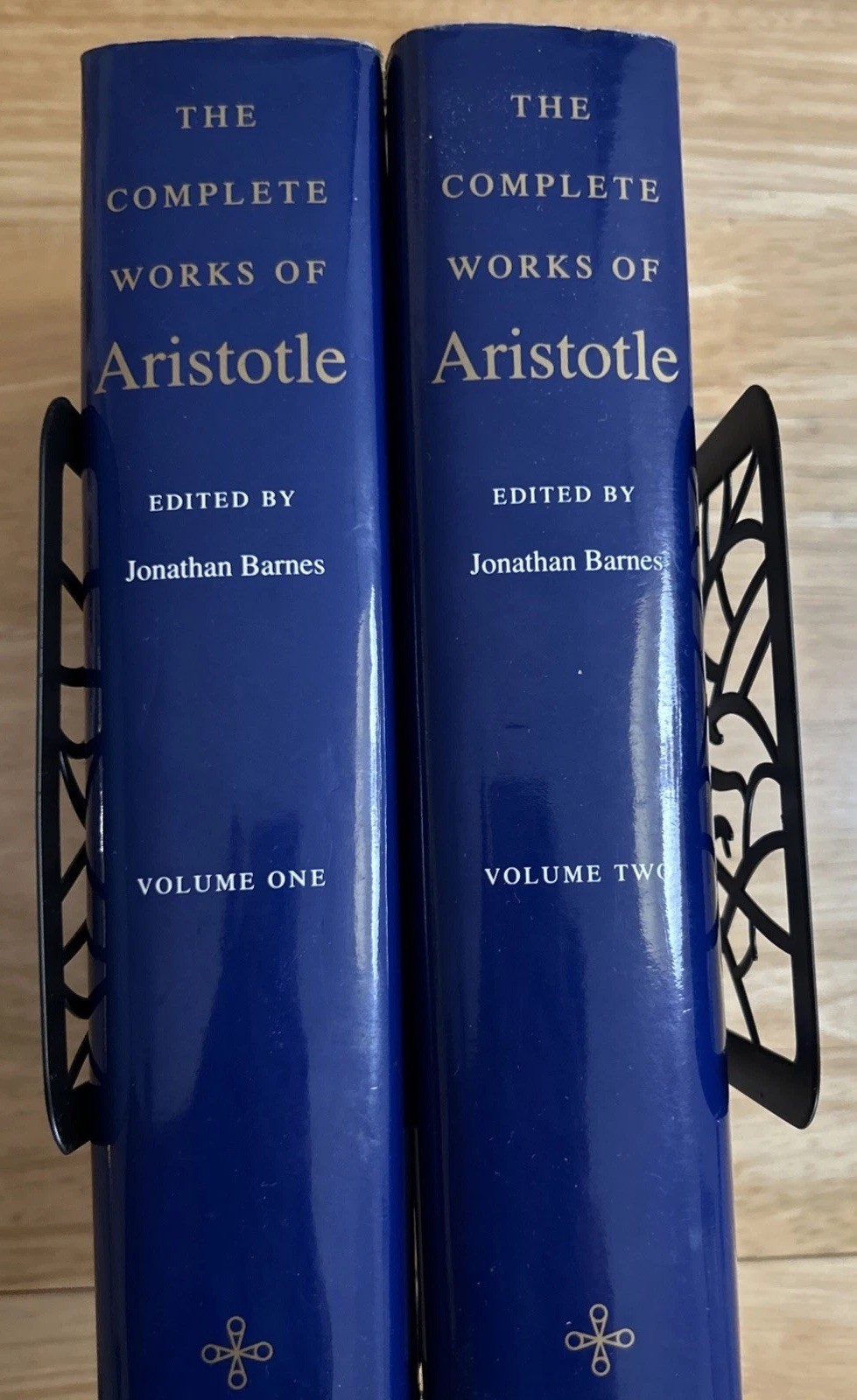 Aristotle “The Complete Works of Aristotle” 2 Vol. Set 1991 HC DJ Barnes
