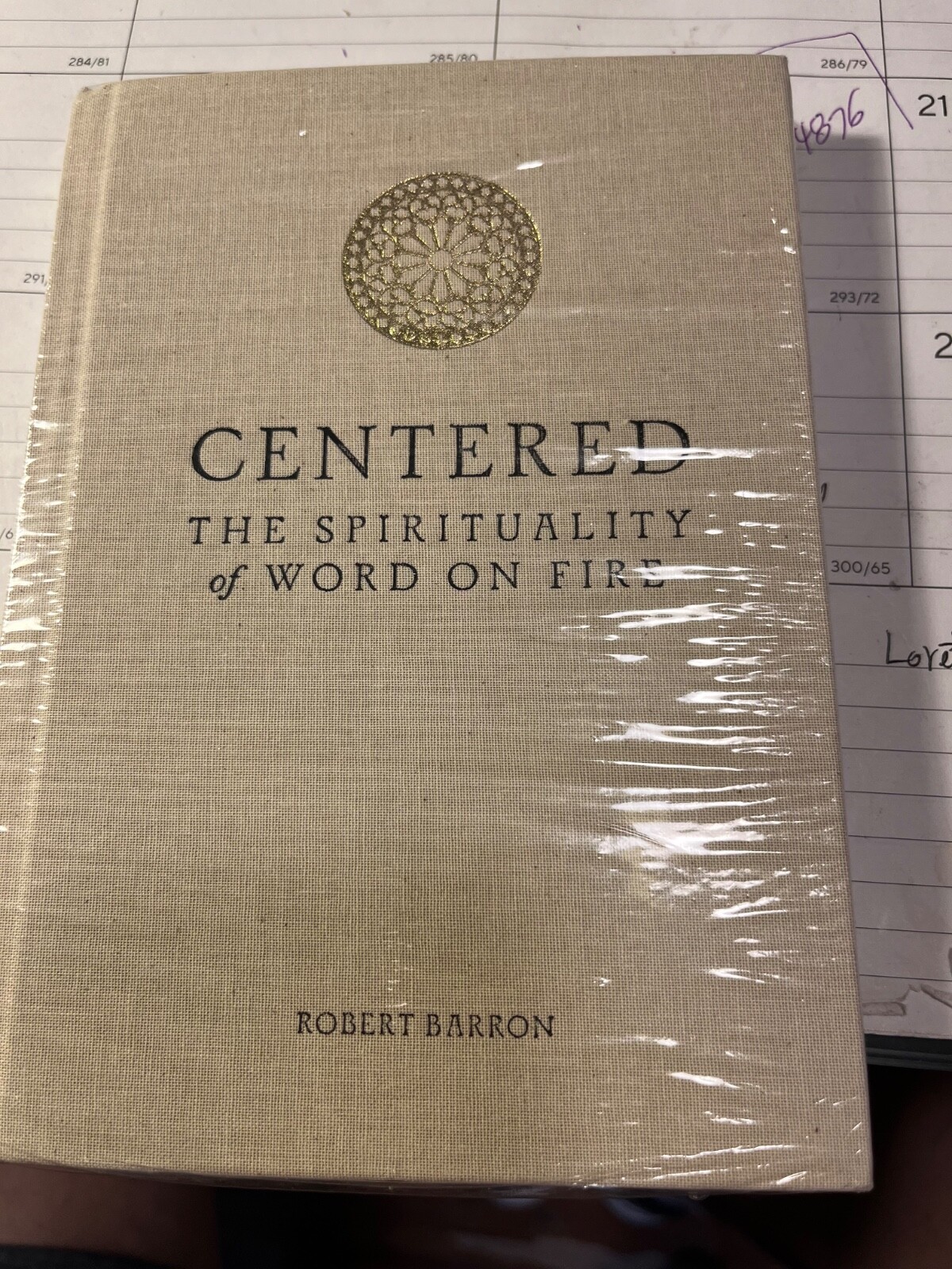 Centered:The Spirituality of Word on Fire by Robert Barron(2020, Hardcover)(New)