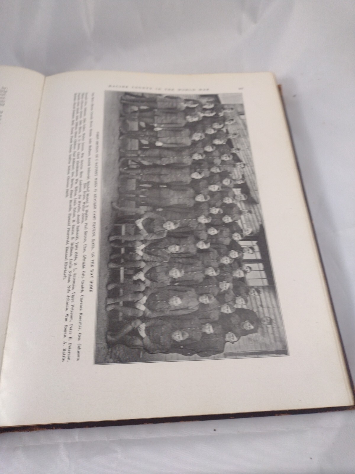 Racine County In The World War 1920 Walter L. Haight 121th Field Artillery