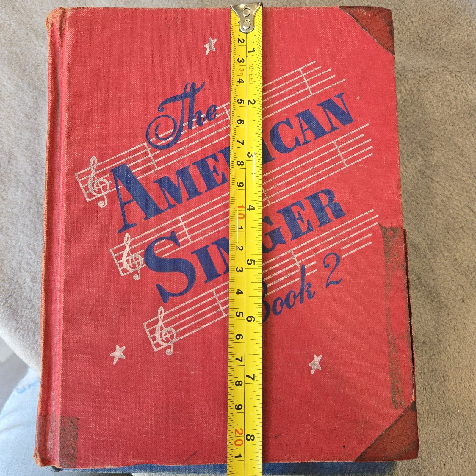 The American Singer Book 2, 3, 4, 5 Hardcover 1940s-50s Vintage School Americana