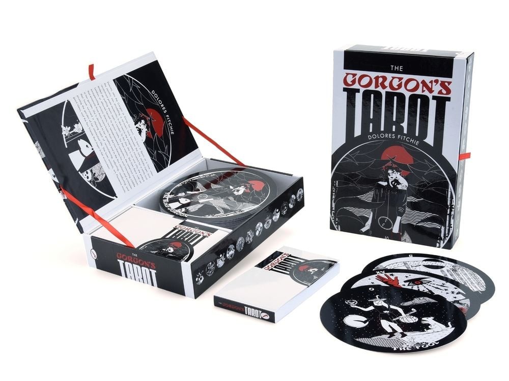 The Gorgon’s Tarot: (Tarot Kit Box Set with 79 Cards and Guide Book) by Dolores