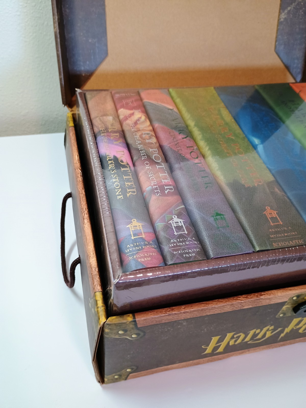 SEALED Harry Potter Hardcover Boxed Set: Books 1–7 (Trunk Edition) Chest
