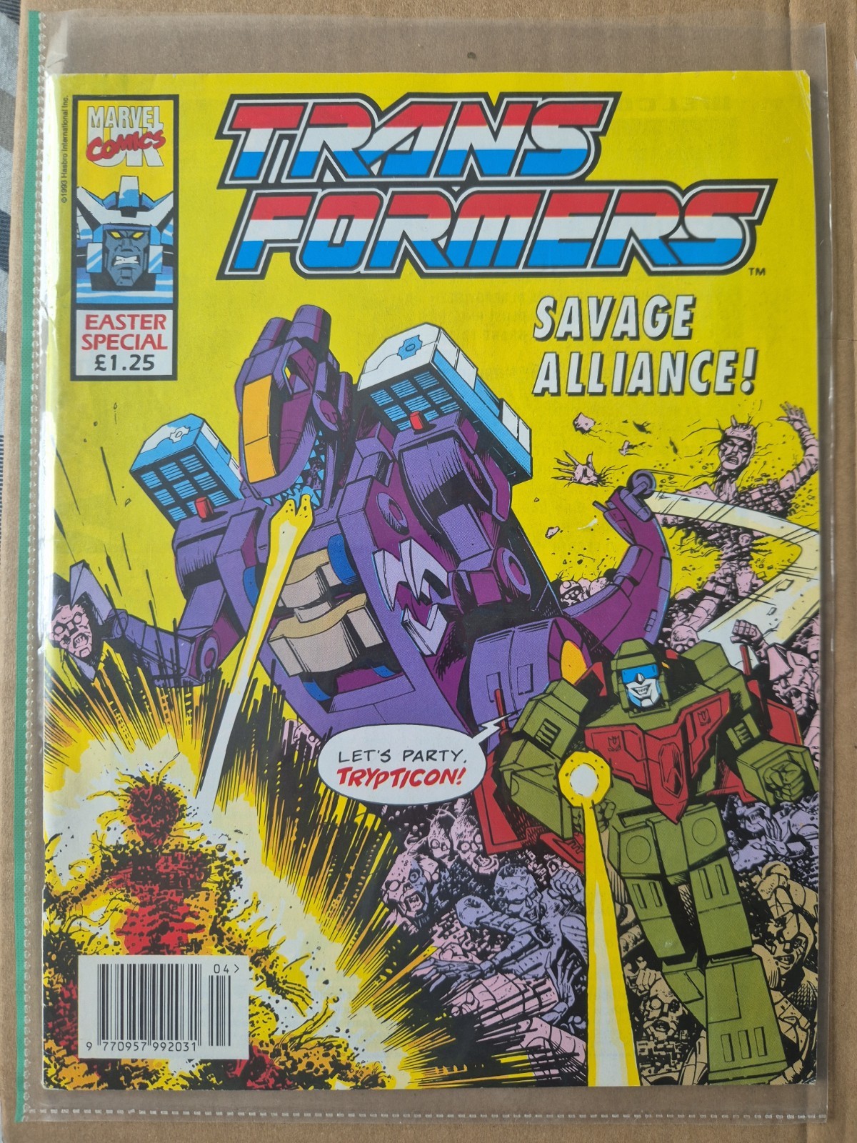 Transformers Marvel UK Easter Special Comic