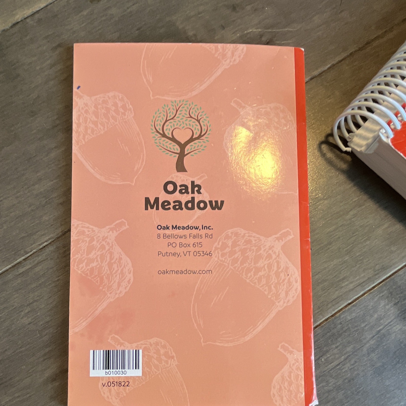 Oak Meadow Grade 1 Coursebook (2020) Spiral Paperback Homeschool with Recorder