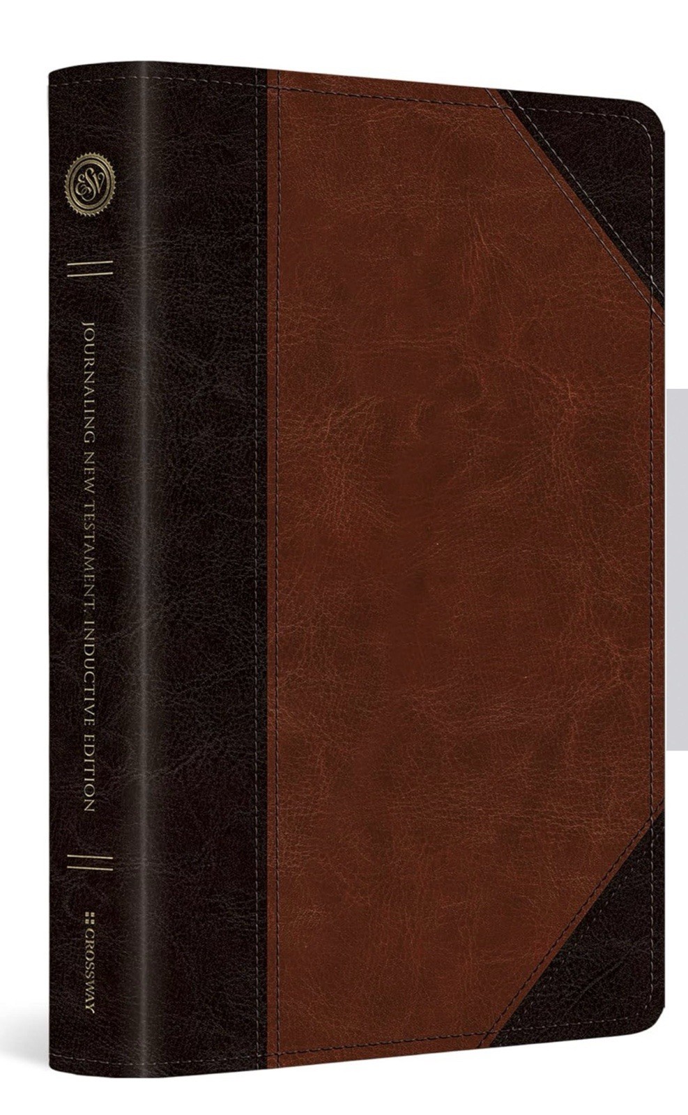 ESV Journaling New Testament : Trutone, Brown/Cordovan, Portfolio