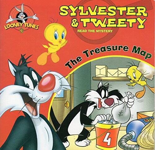 Sylvester Tweety: The Treasure Map – Paperback By Sid Jacobson – GOOD