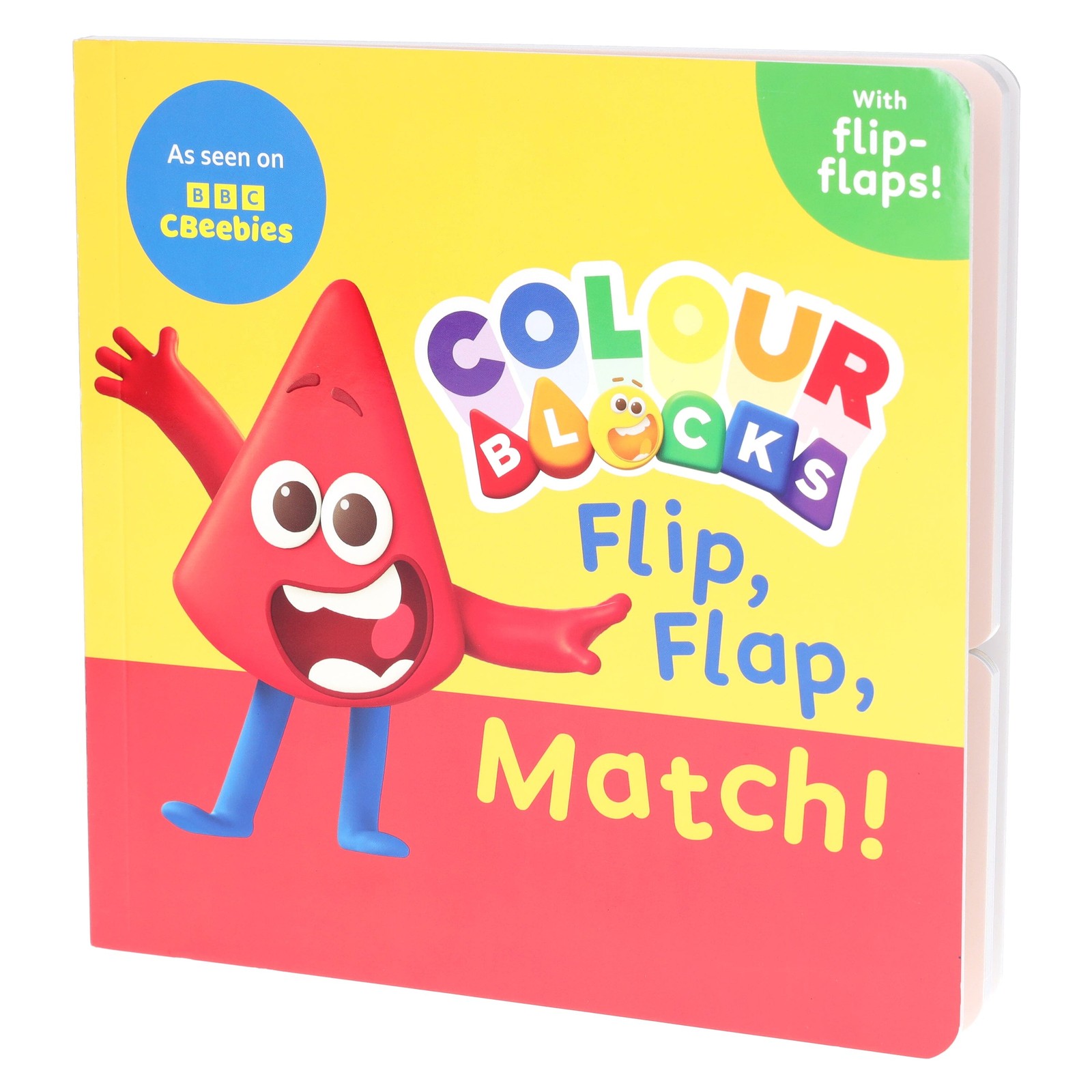 Colourblocks Flip, Flap, Match! by Sweet Cherry Publishing – Board Book