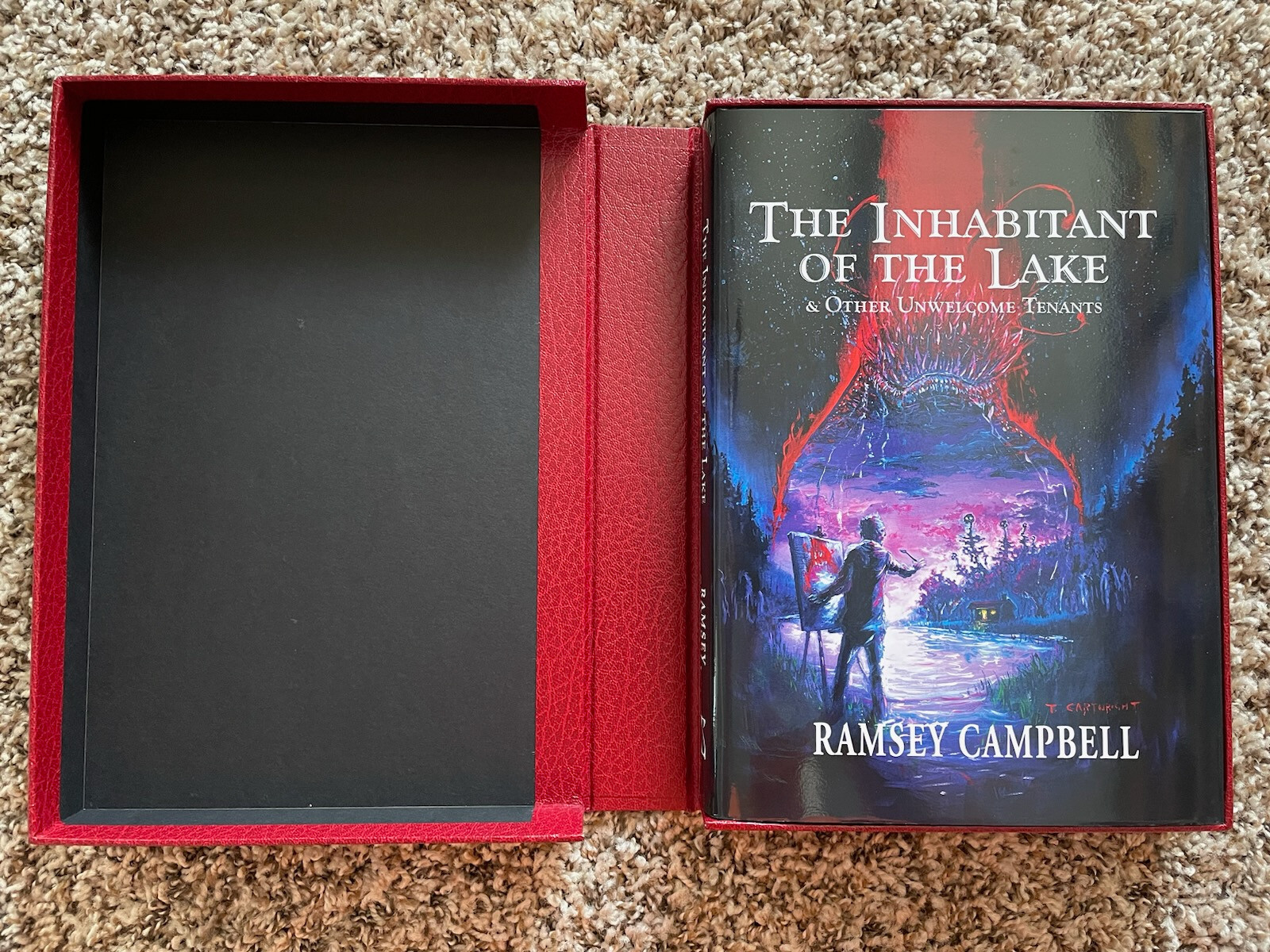 INHABITANT OF THE LAKE Ramsey Campbell 100 copy SIGNED/TRAYCASED 60 Anniversary