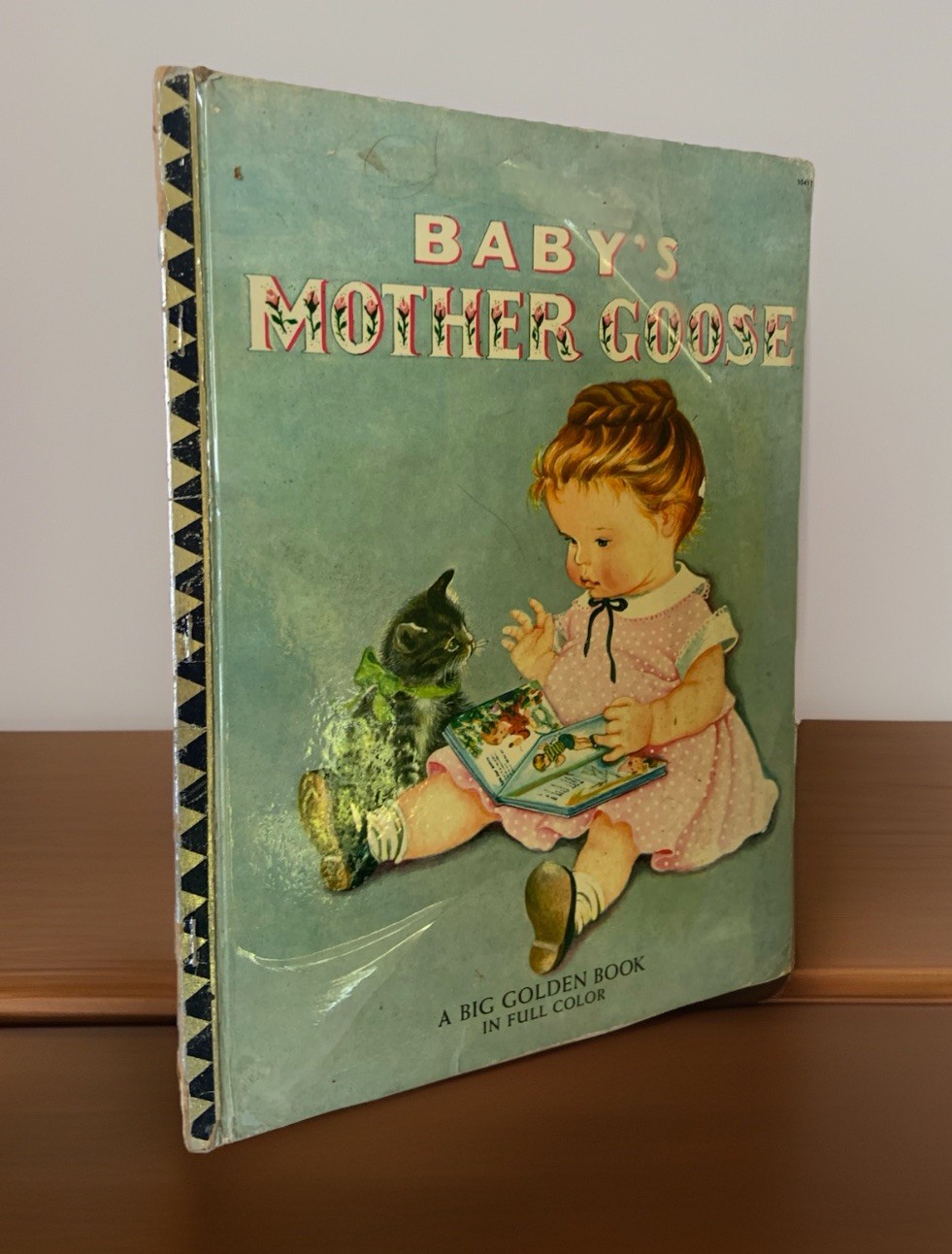 Vintage Baby’s Mother Goose 1962 Hardcover Book By Eloise Wilkin Golden Press