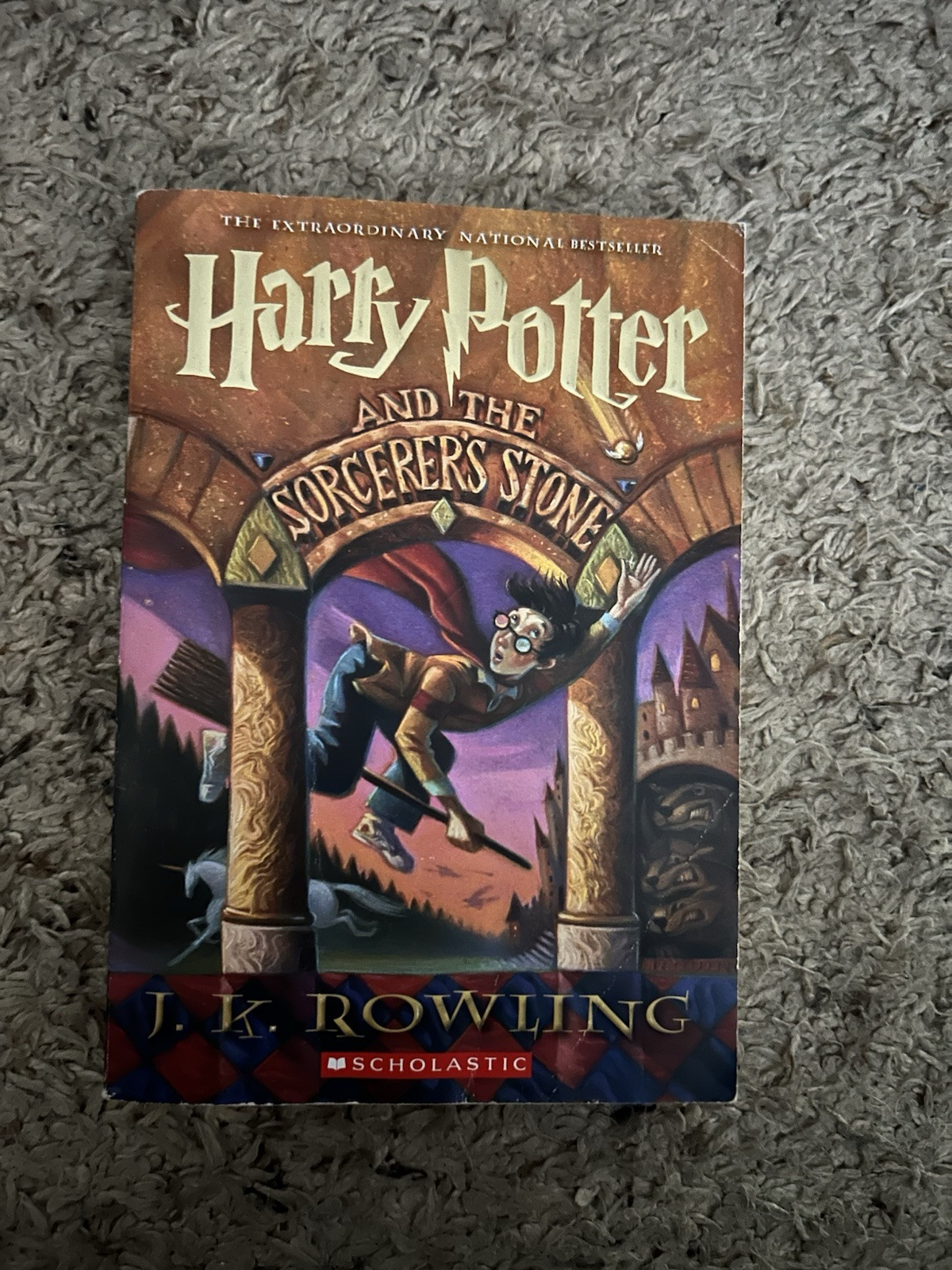 Harry Potter and the Sorcerer’s Stone, J. K. Rowling 1999 First Scholastic Print