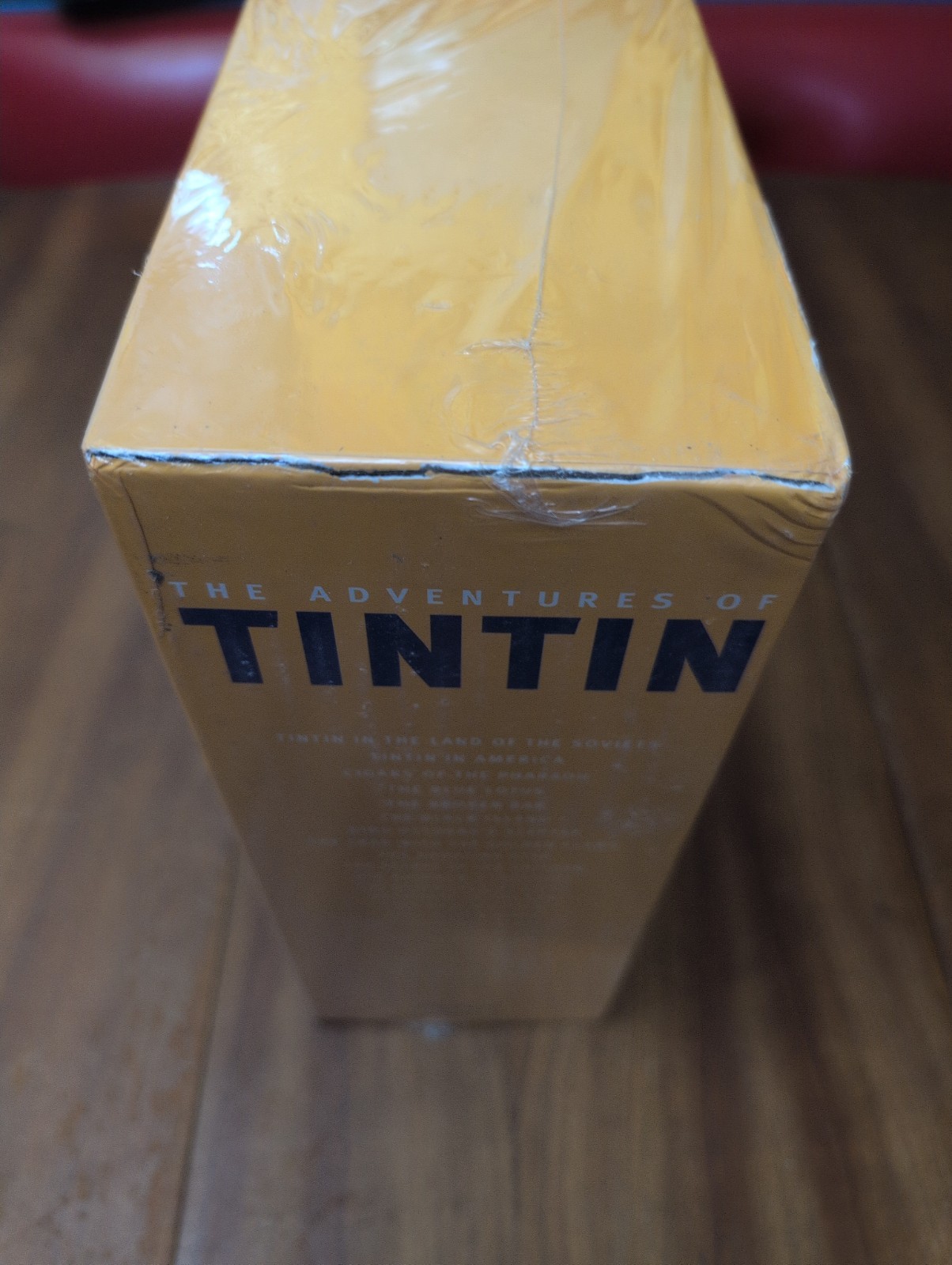 The Adventures of Tintin 23 Paperback Books Box Set Collection SEALED READ