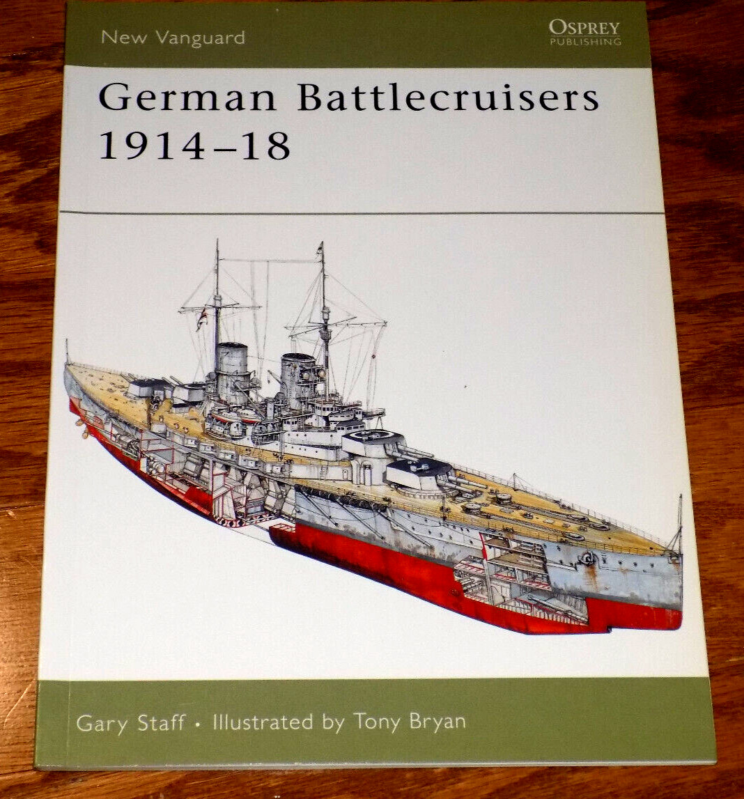 German Battlecruisers 1914-18 Osprey New Vanguard Vol 124 WWI Naval Ships Book