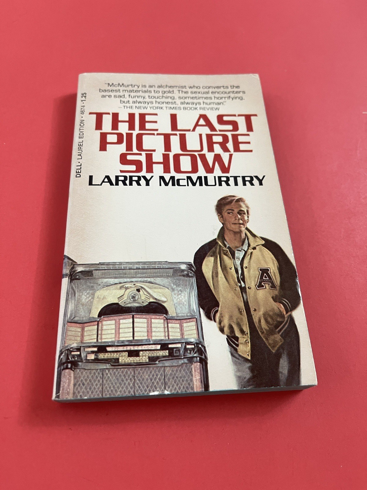 Larry McMurtry THE LAST PICTURE SHOW Dell 2nd Printing PB Book – Free Ship