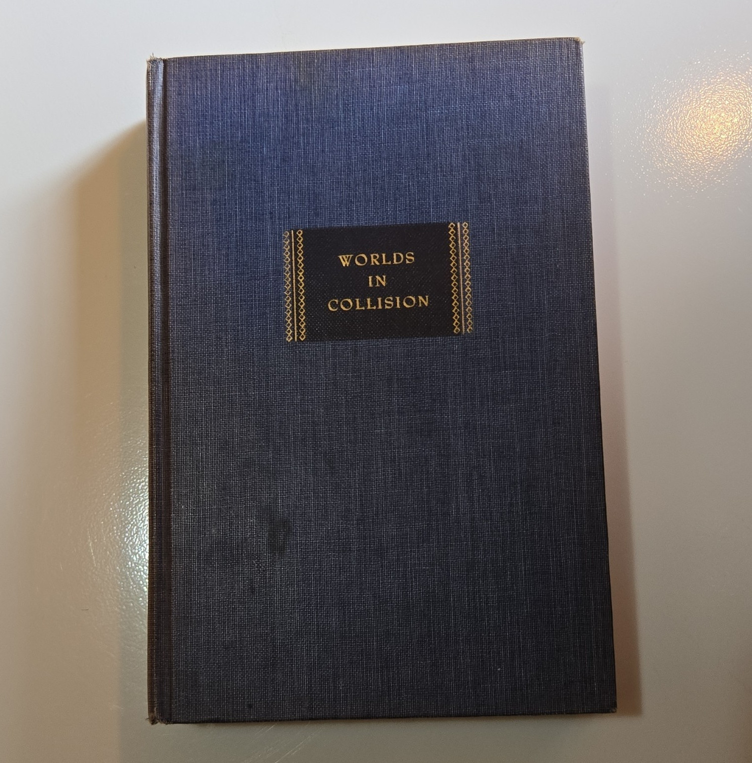 Worlds in Collision Immanuel Velikovsky 1st Ed 1st Printing HC Macmillan 1950