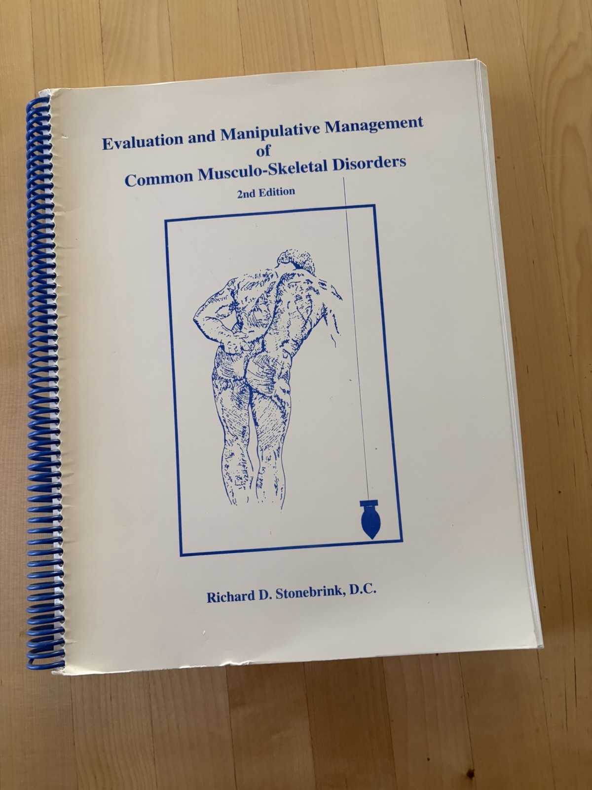 Evaluation Manipulative Management Musculo-Skeletal Disorders Stonebrink DC 1996