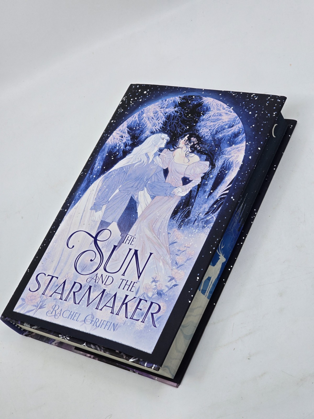 The Sun and the Starmaker by Rachel Griffin FairyLoot SE Novel Sprayed Edges