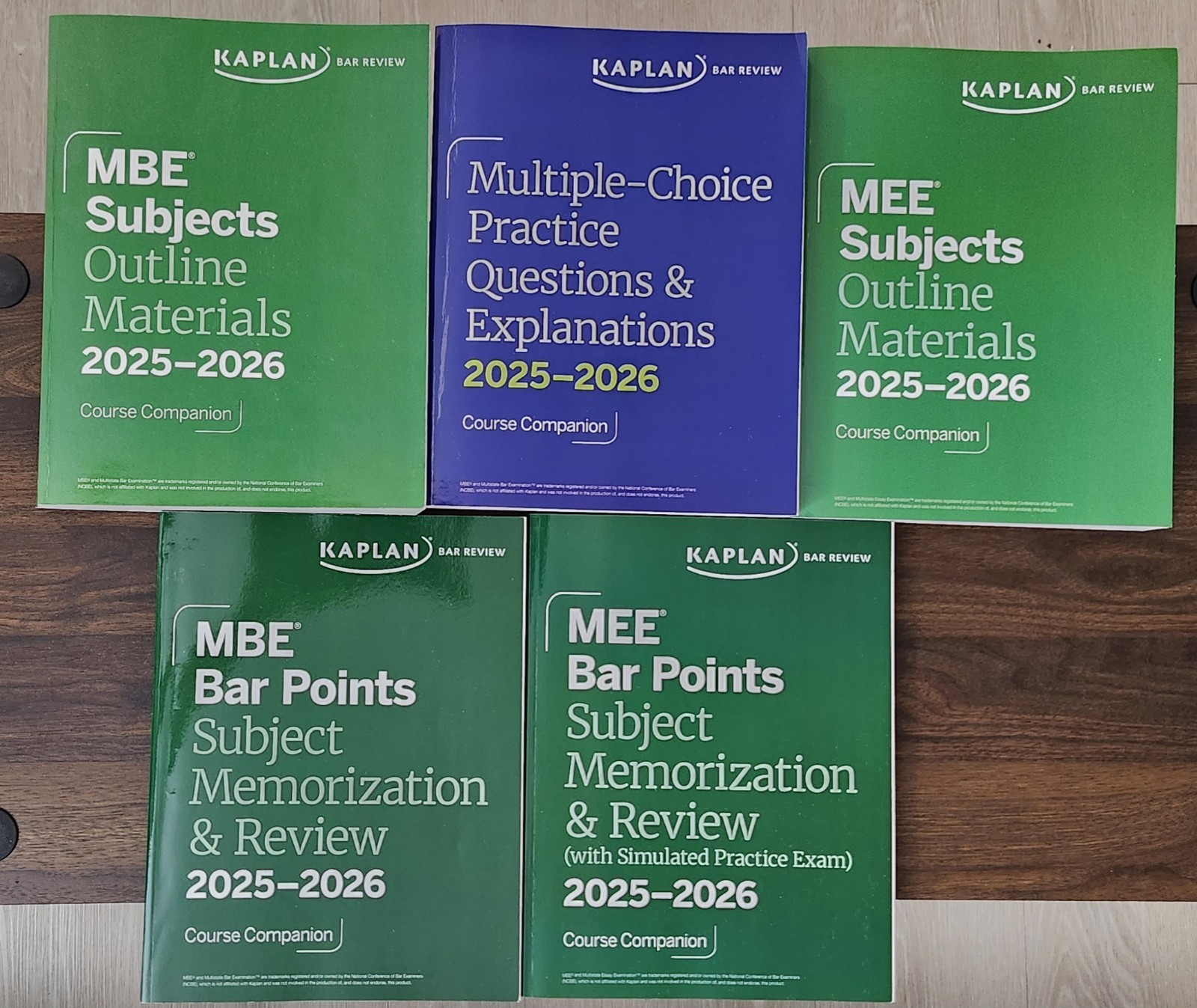 Kaplan Bar Review UBE Kit | 2025-2026 MBE/MEE Complete Book Set