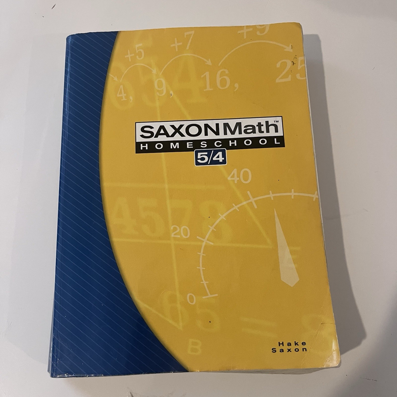 Saxon Math 5/4, 3rd Edition Home school Student Edition. by SAXON PUBLISHERS
