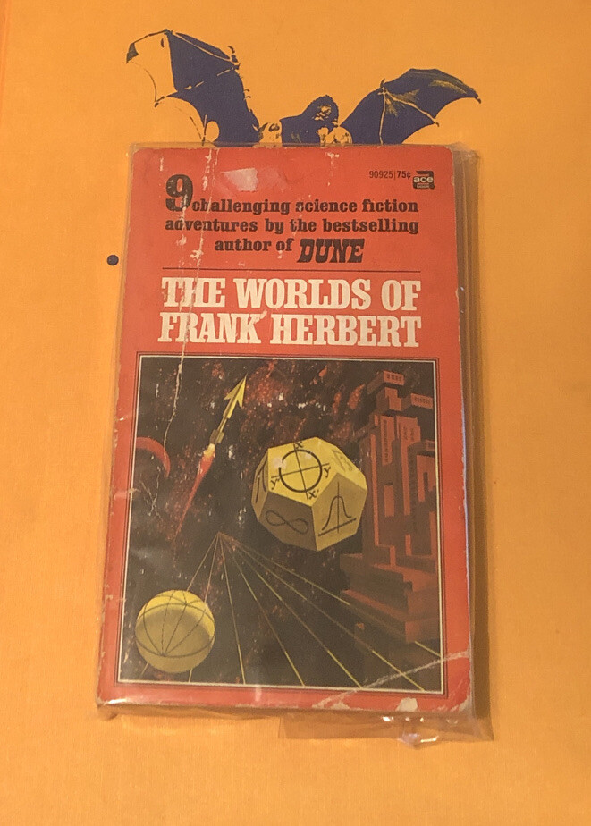 The World’s Of Frank Herbert ACE 1971 W/ Archival Plastic