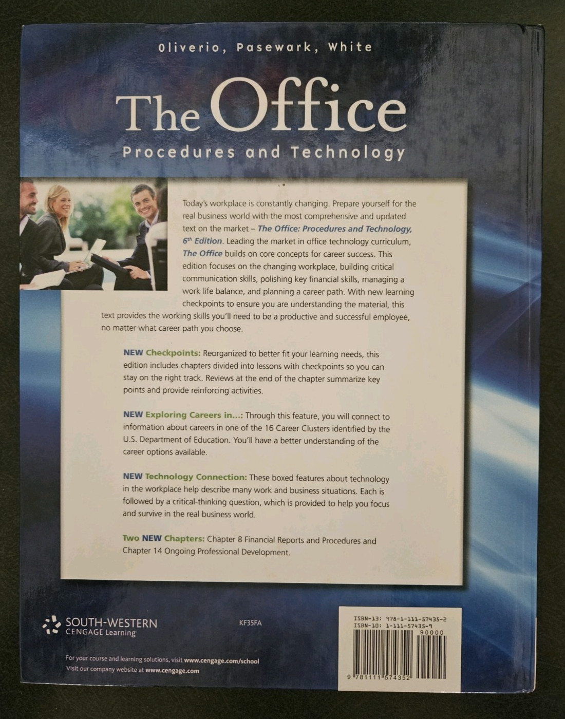 Office : Procedures and Technology by William R. Pasewark, Bonnie R. White…