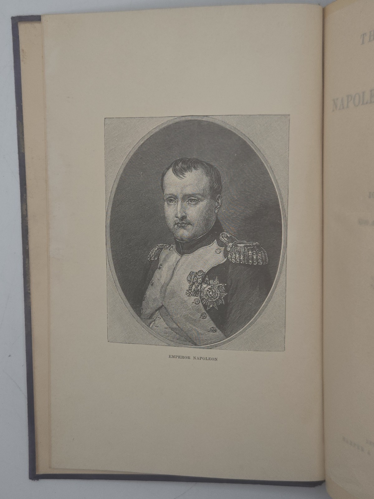 1883 History of Napolean Bonaparte 2 Vol Set John S.C. Abbott Illustrated Maps